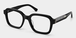 Parker Noir Carré lunettes3