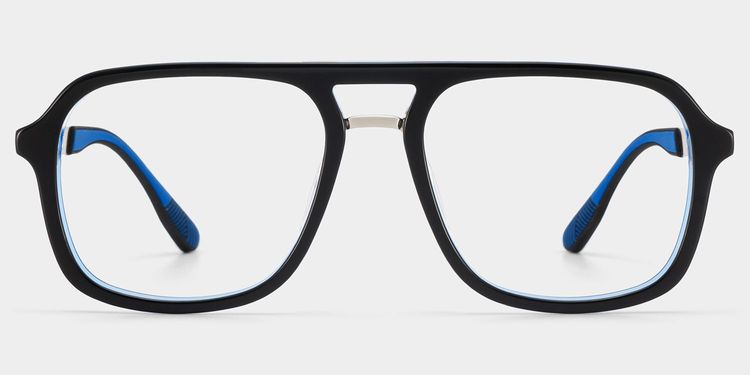 Lunettes aviateur bleues Ryder