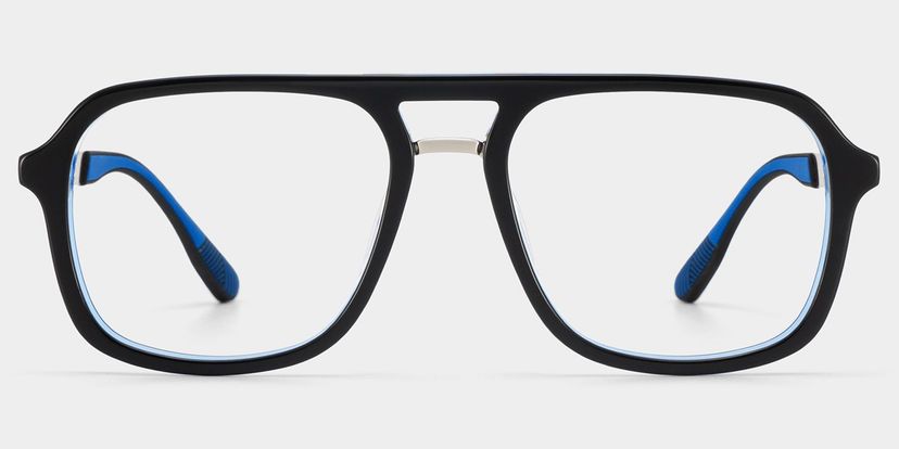 Lunettes aviateur bleues Ryder