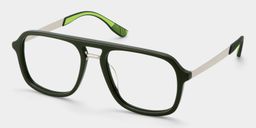 Ryder Lunettes Aviateur Vertes3