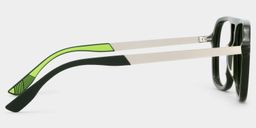 Ryder Lunettes Aviateur Vertes4