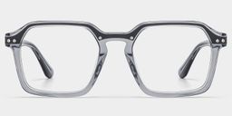 Brendan Gris Géométrique lunettes0