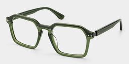 Brendan Vert Géométrique lunettes2