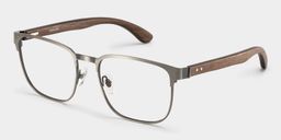 Lunettes browline argentées Luke4