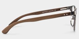 Lunettes browline argentées Luke5