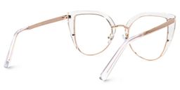 Lunettes transparentes Cateye Brewer3