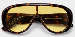 The Shield Écaille Aviateur lunettes de soleil2
