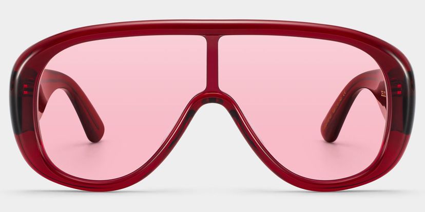 Le Bouclier Rouge Aviateur lunettes de soleil