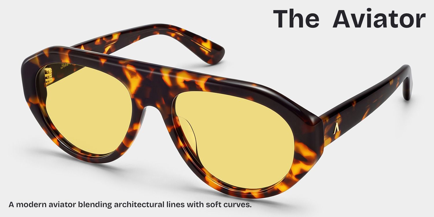 Lunettes de Soleil Écaille L'Aviateur ZEELOOL x Aimee Song3