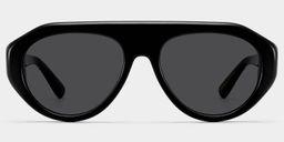 L'Aviateur Noir Aviateur lunettes de soleil1