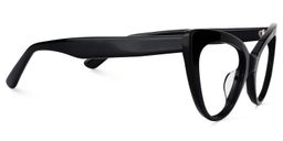 Claudette Noir Cat-eye lunettes3
