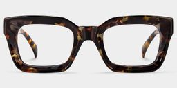 Nevaeh Tortue Carré lunettes0