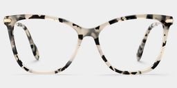 Westley Écaille claire Papillon lunettes1