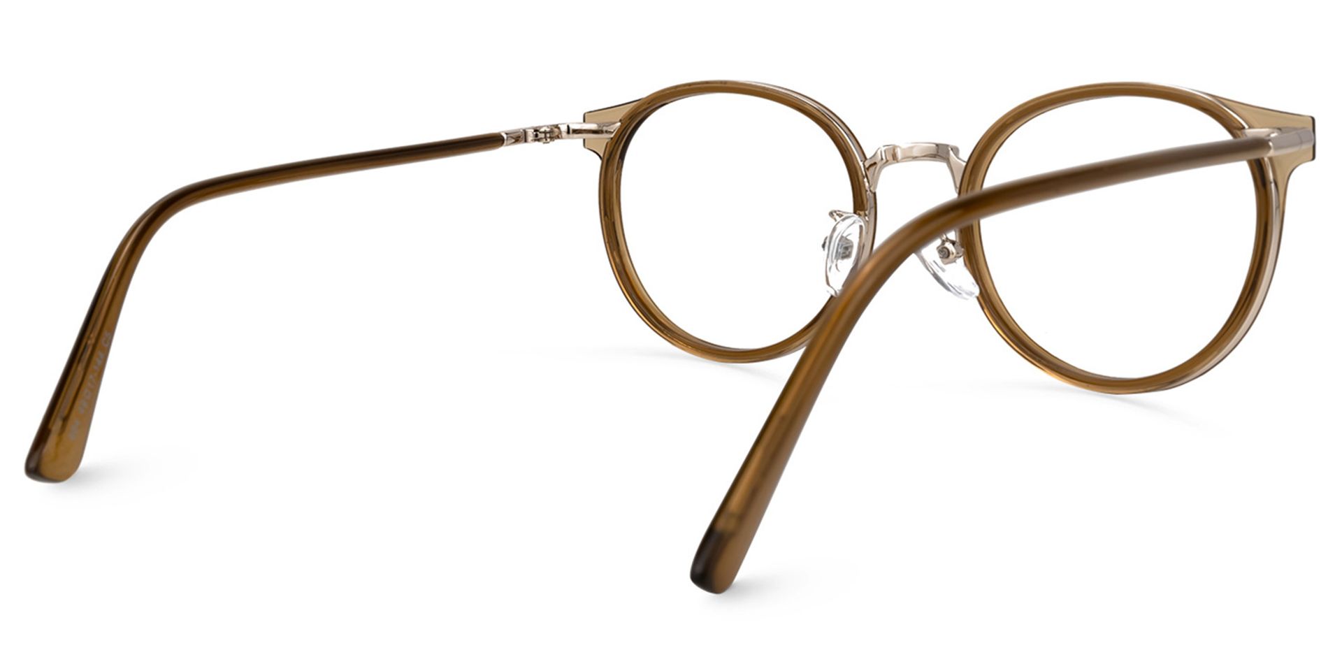 Zschopau Marron Ronde Lunettes2