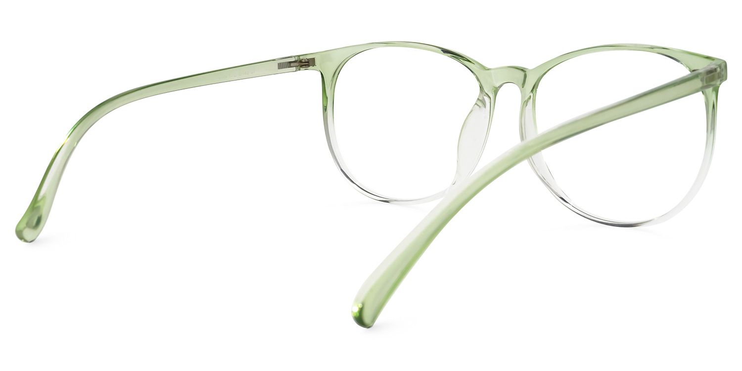 Alma Vert Cristal Ronde Lunettes3
