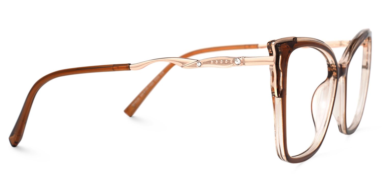 Becky Marron Cateye Lunettes3