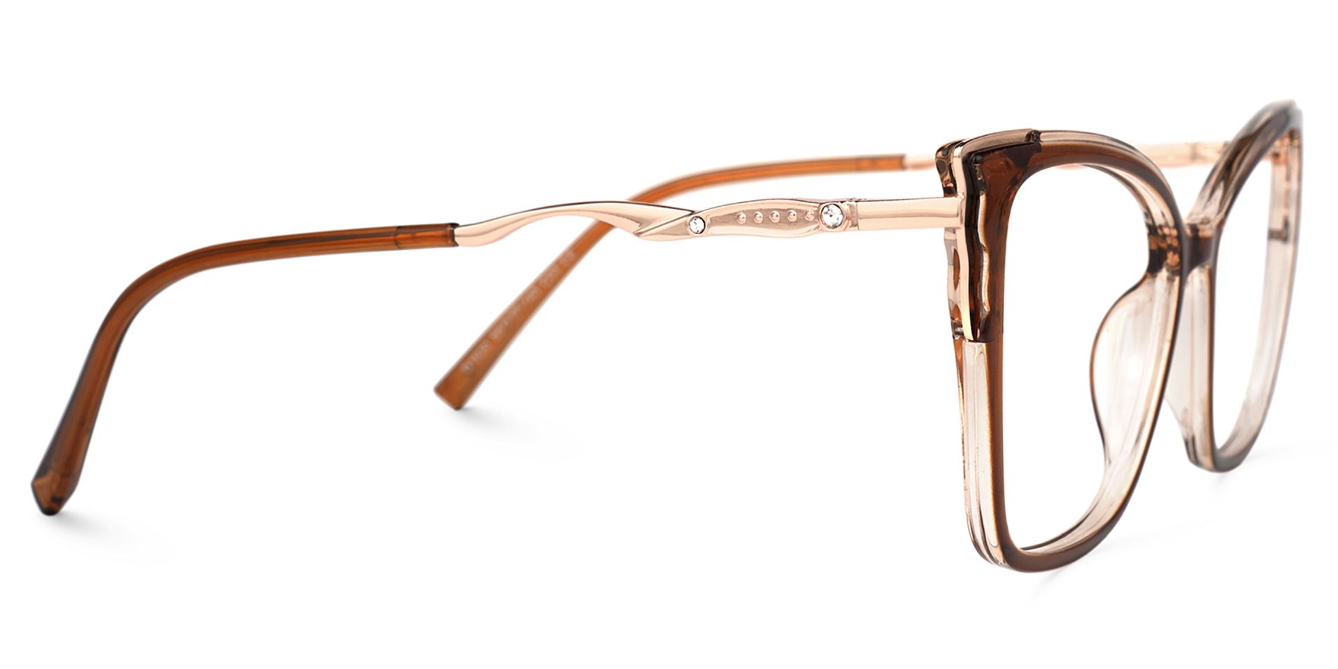 Becky Marron Cateye Lunettes3