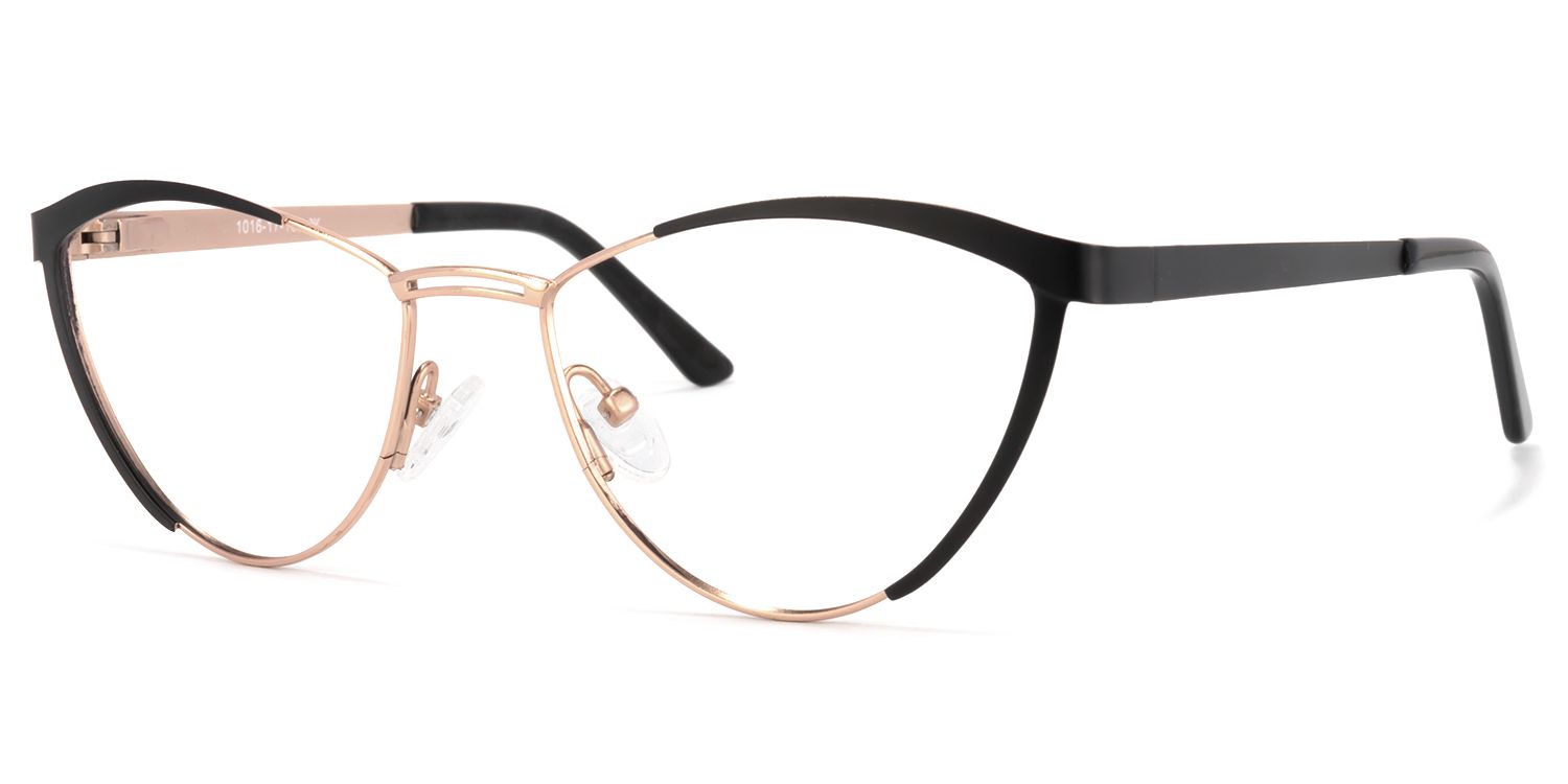 Sydney Noir Cateye Lunettes1