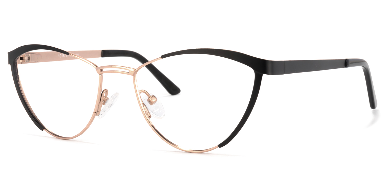 Sydney Noir Cateye Lunettes1