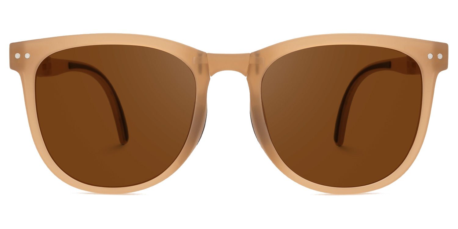 Lunettes de soleil Tr90 Beige Lindzy | ZEELOOL0
