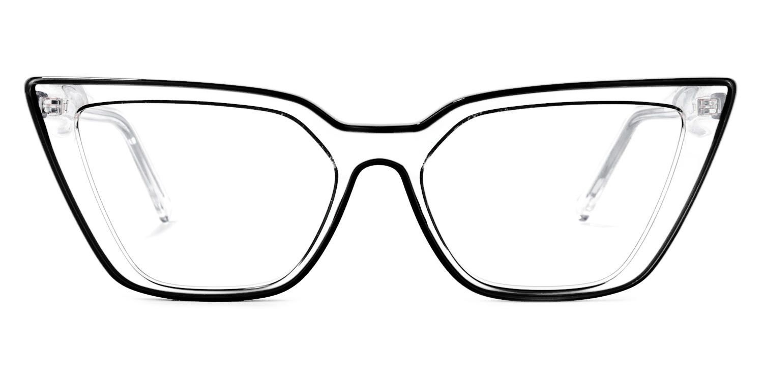 Yosef Noir Cateye Lunettes0