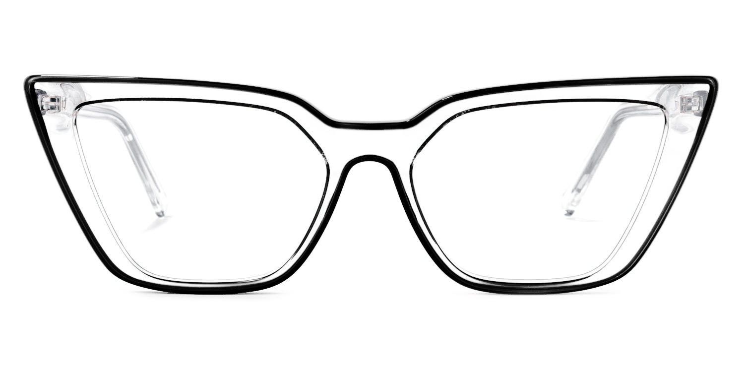 Yosef Noir Cateye Lunettes0