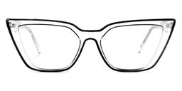 Yosef Noir Cat-eye lunettes0