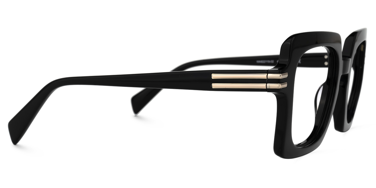 Nogueda Noir Carré Lunettes2