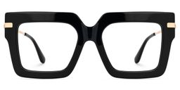 Radic Noir Carré lunettes0