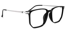 Fezell Noir Carré lunettes2