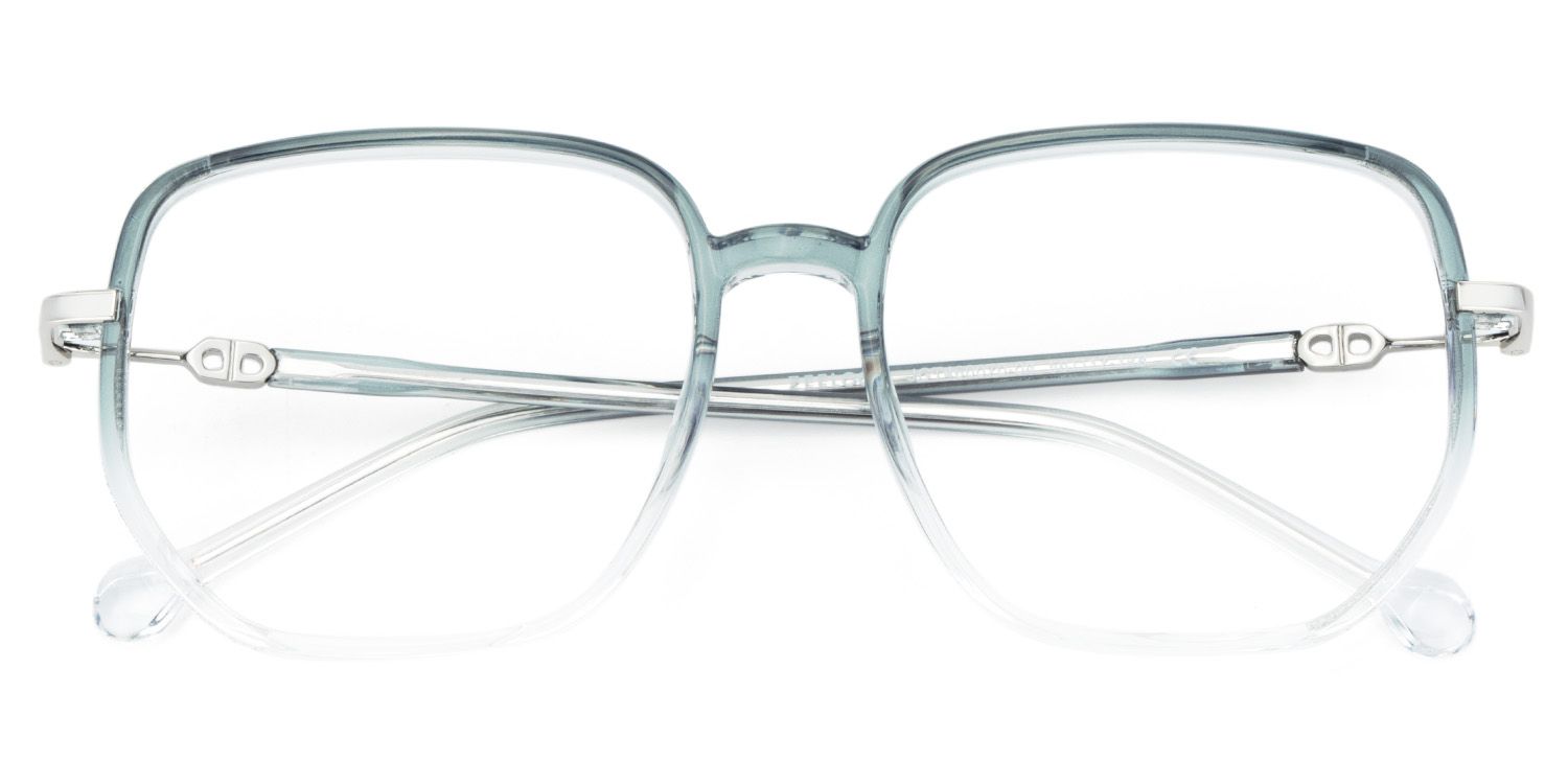 Joana Bleu Géométrique Lunettes2