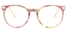 Lenid Rose Floral Ronde lunettes0