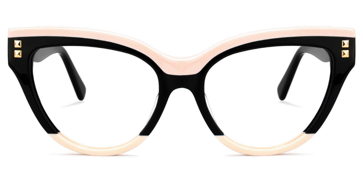 Cascata Noir Cateye Lunettes0