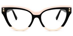 Cascata Noir Cat-eye lunettes0