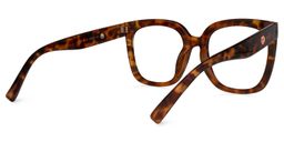 Ebony Tortue Carré lunettes3