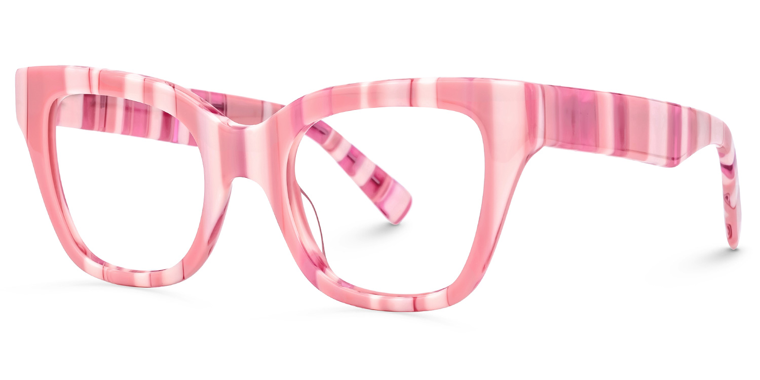 Nereyda Rose Bonbons Lunettes Bubblegum | Zeelool Optique2