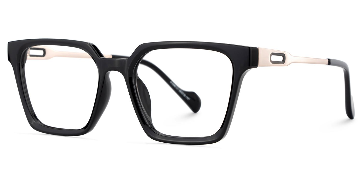 Mabel Noir Carré Lunettes2