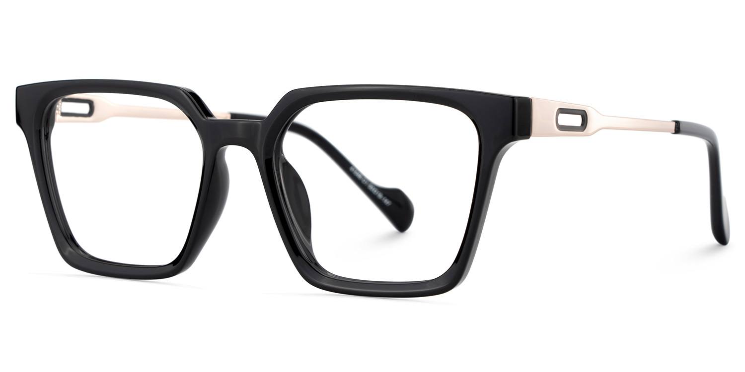Mabel Noir Carré Lunettes2