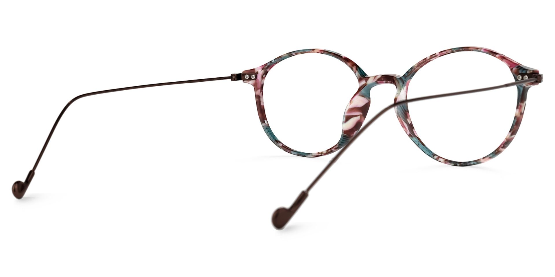 Sydnie Floral Ronde Lunettes3