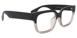Colin Noir Gris Rectangulaire lunettes2