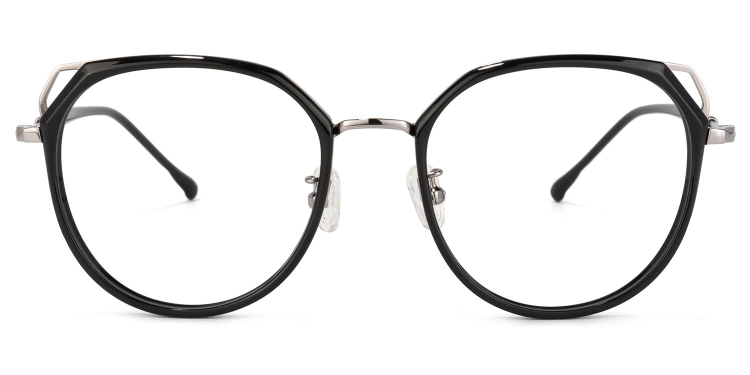 Ofelia Lunettes géométriques noires 0