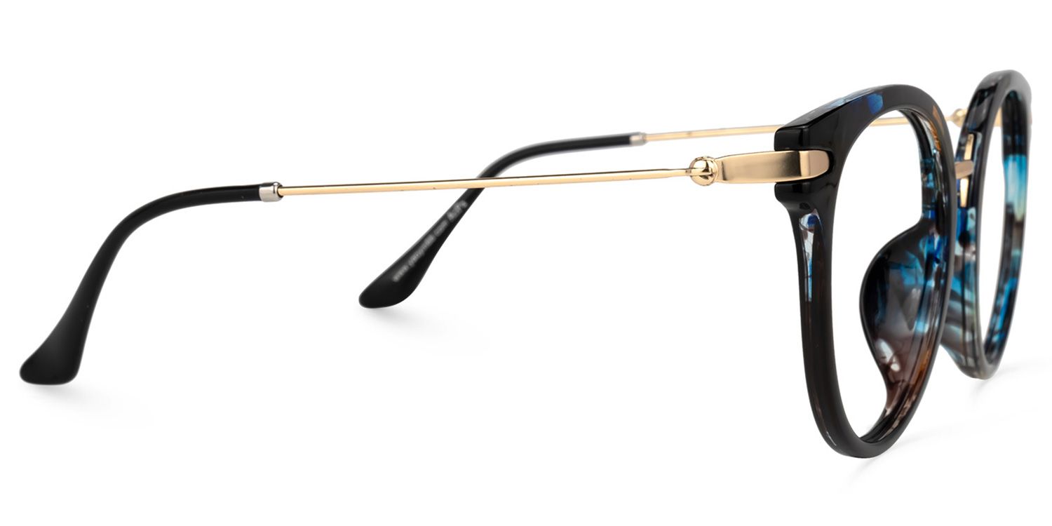 Kalinda Floral Ronde Lunettes2