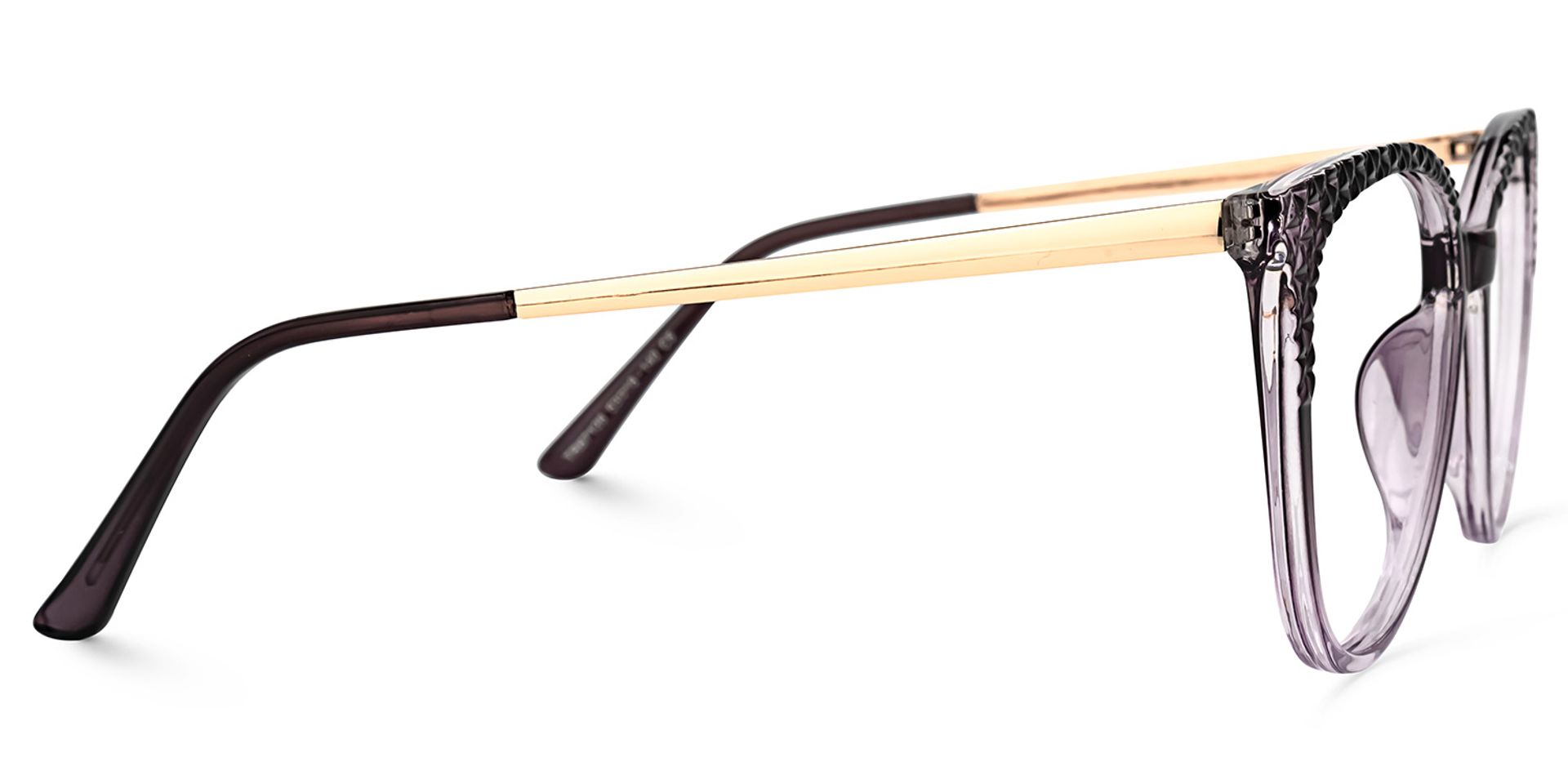 Wanda Violet foncé Cateye Lunettes3