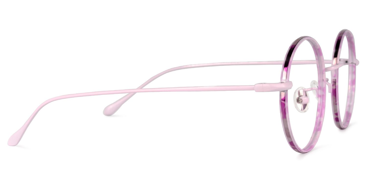 Oboth Rose Ronde Lunettes2