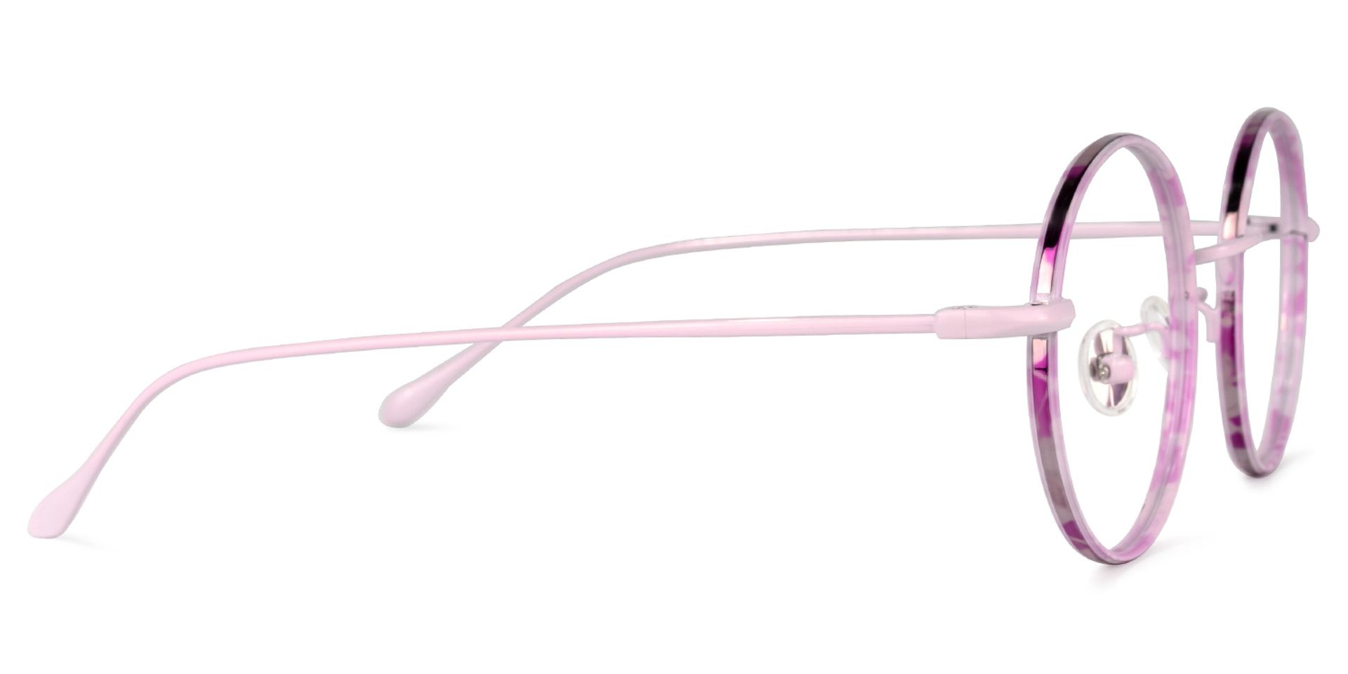 Oboth Rose Ronde Lunettes2