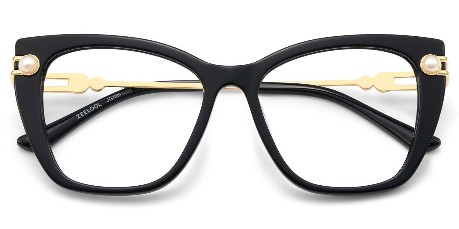 Victor Noir Cateye Lunettes2