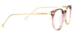 Lenid Rose Floral Ronde lunettes2