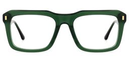 Haines Vert Carré lunettes0