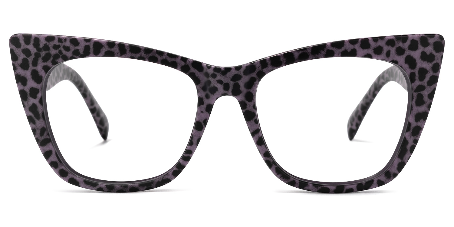 Fuller Violet Tortue Cateye Lunettes0
