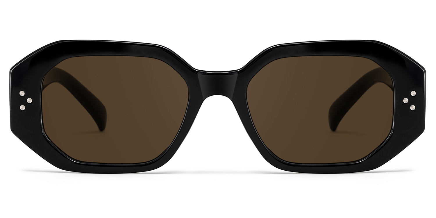 Tara Noir Rectangle Solaires0